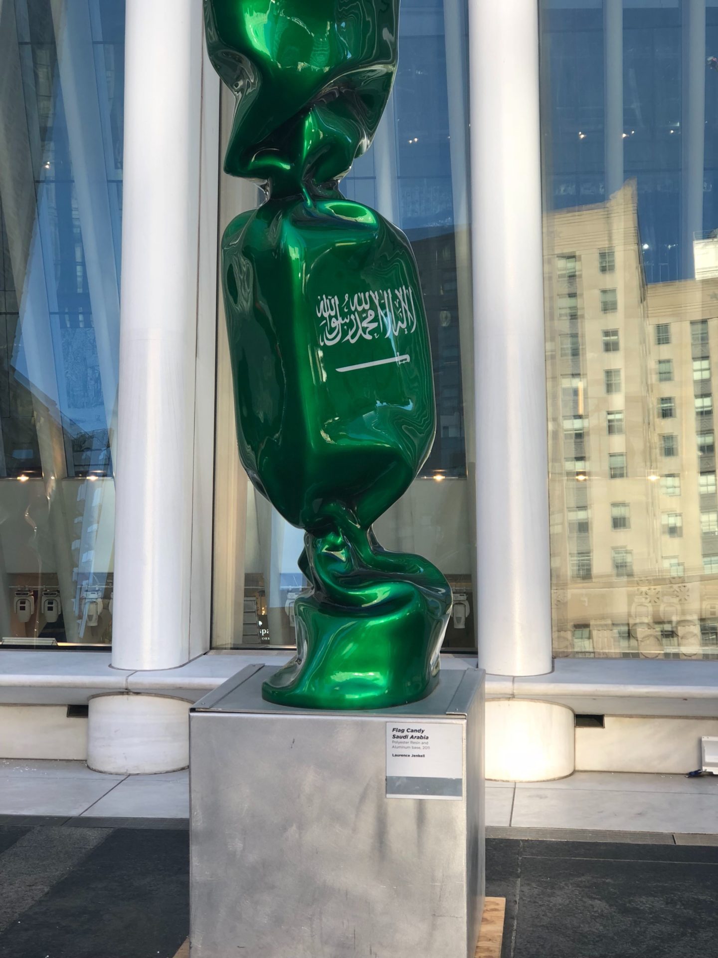 After an Outcry, a Public Art Installation Featuring the Saudi Flag Is ...