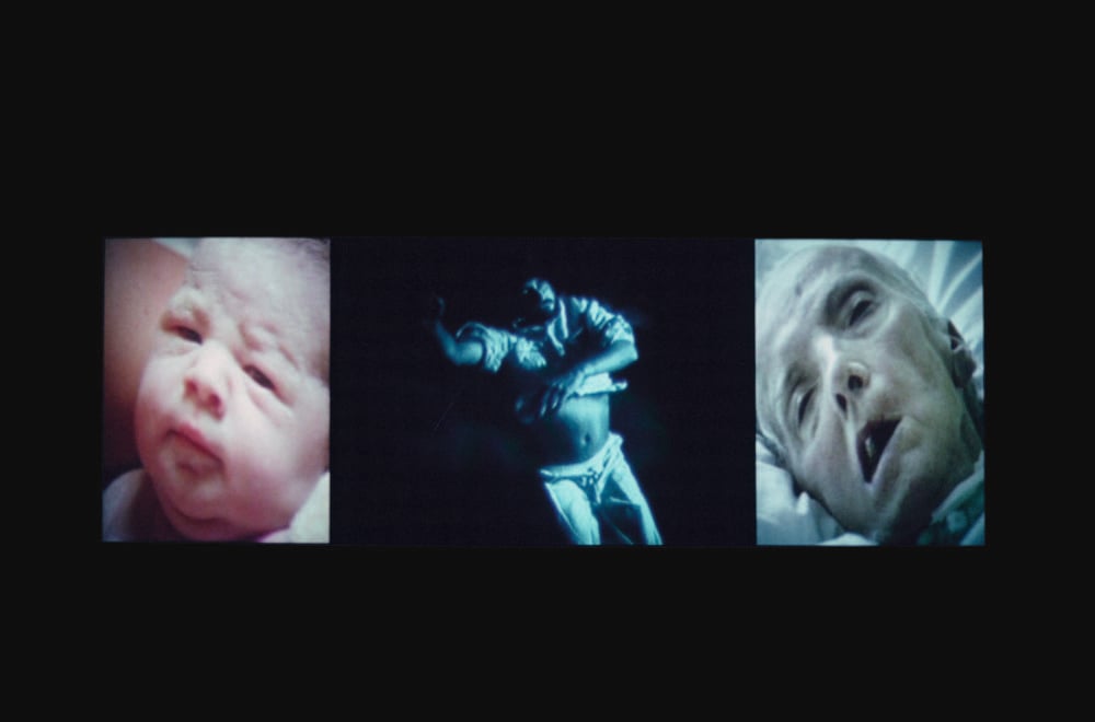 Bill Viola, Nantes Triptych (1992). Courtesy Bill Viola Studio. Photo by Kira Perov.