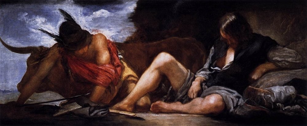 Diego Velázquez, Mercury and Argus (1659)