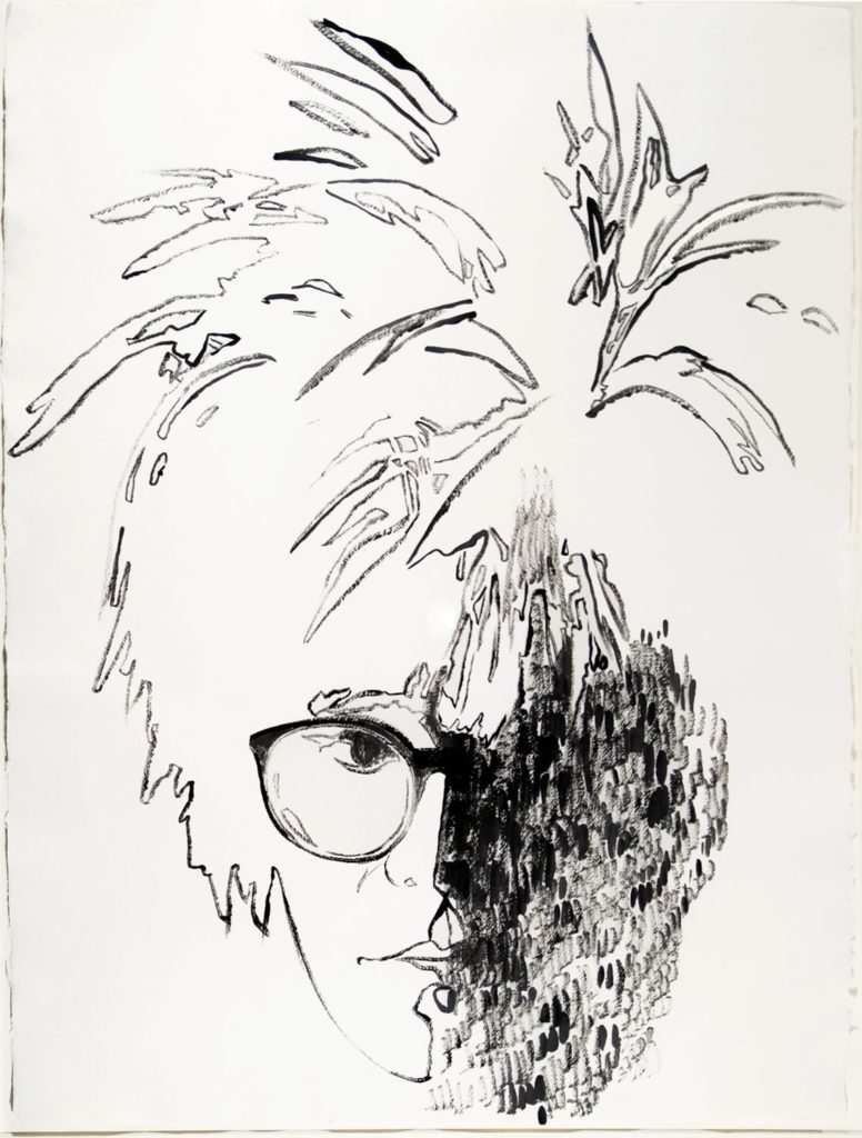 Andy Warhol, <em>Self Portrait</em> (1986). Paul Kasmin collection. Courtesy the Andy Warhol Foundation for the Visual Arts, Inc./Licensed by Artists Rights Society (ARS).