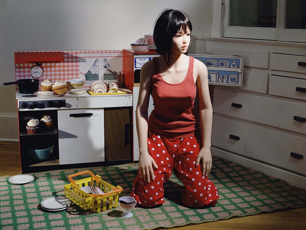 Laurie Simmons, The Love Doll/Day 23 (Kitchen) (2010). Photo courtesy the artist and Salon 94.