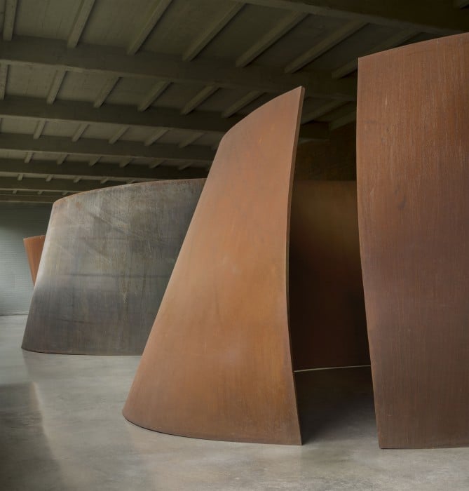 Richard Serra's work is displayed prominently at Dia:Beacon. Photo © Richard Serra/Artist Rights Society (ARS) New York. Photo: Bill Jacobson Studio, NY.