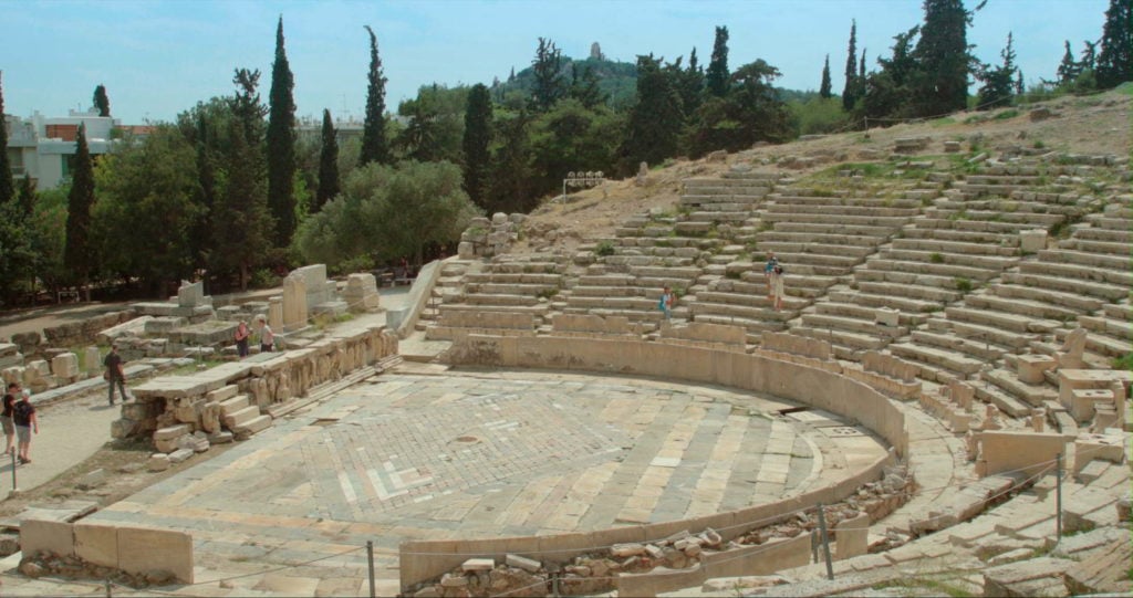 The Agora in Athens. Image courtesy Zeitgeist Films.