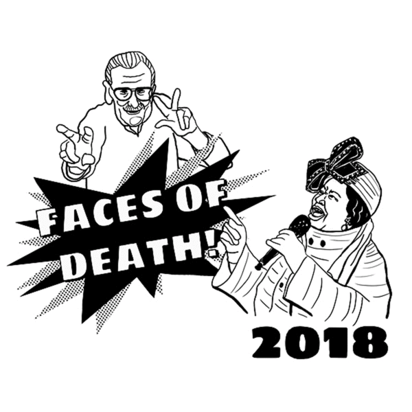 The 2018 Faces of Death portraits. Image courtesy of Faces of Death. 