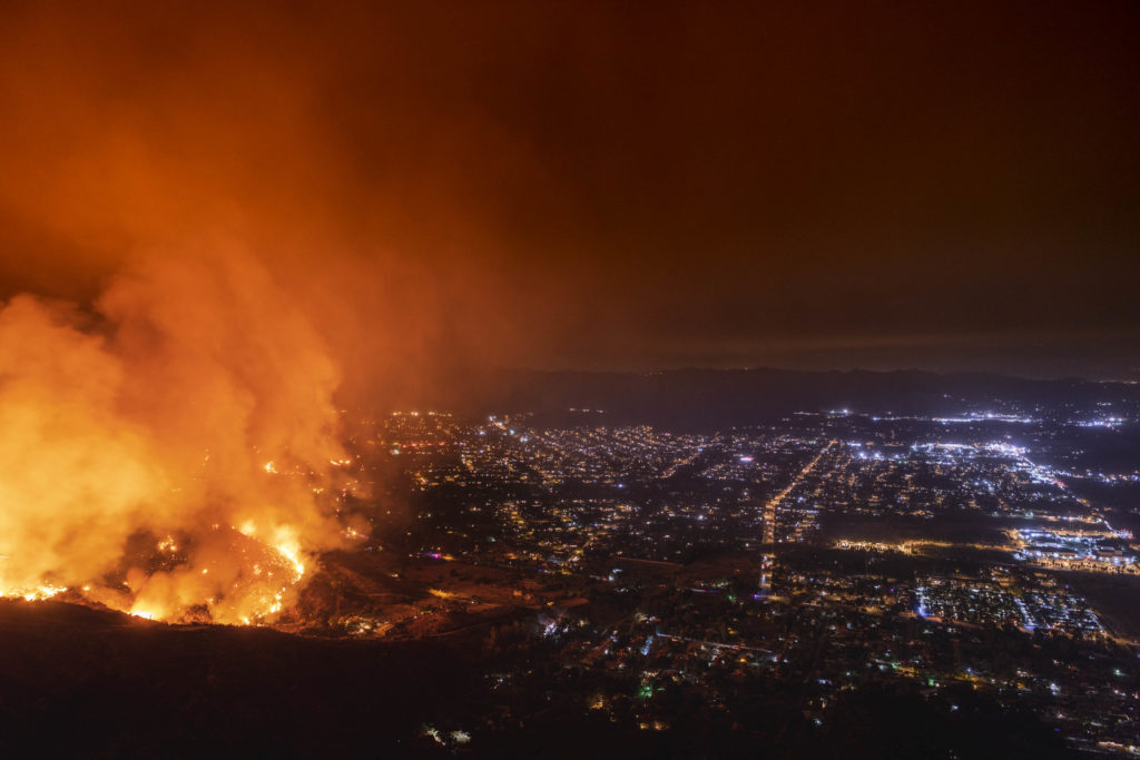 One of Jeff Frost's photos for <em>California on Fire</em>. Photo courtesy of the artist.