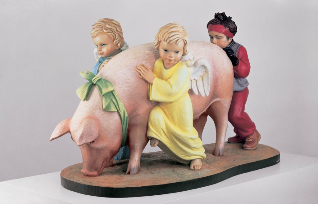 Jeff Koons, Ushering in Banality (1988). Private Collection ©Jeff Koons.