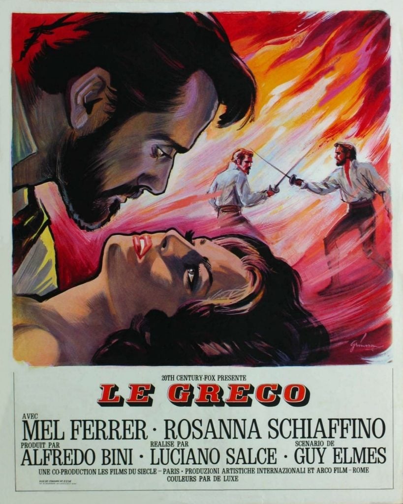 Poster for <em>El Greco</em> (1966).