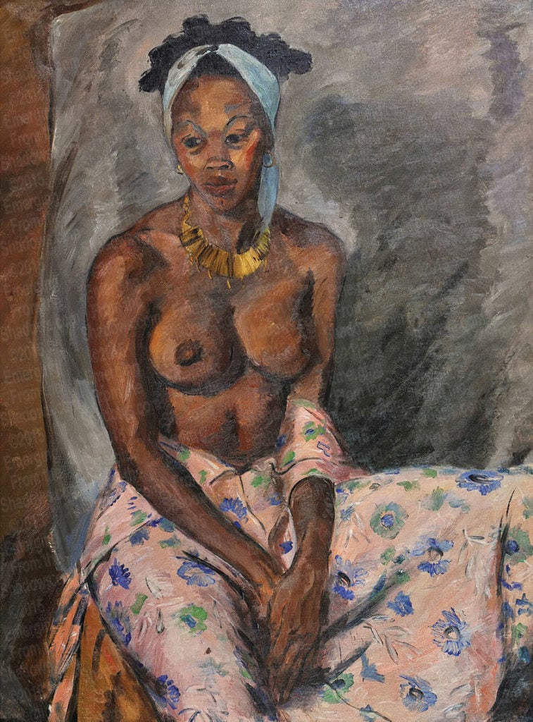 Marian Curtis (1912–1972), <em>Untitled (Female Figure)</em>, n.d. Photo courtesy of Maurine St. Gaudens.