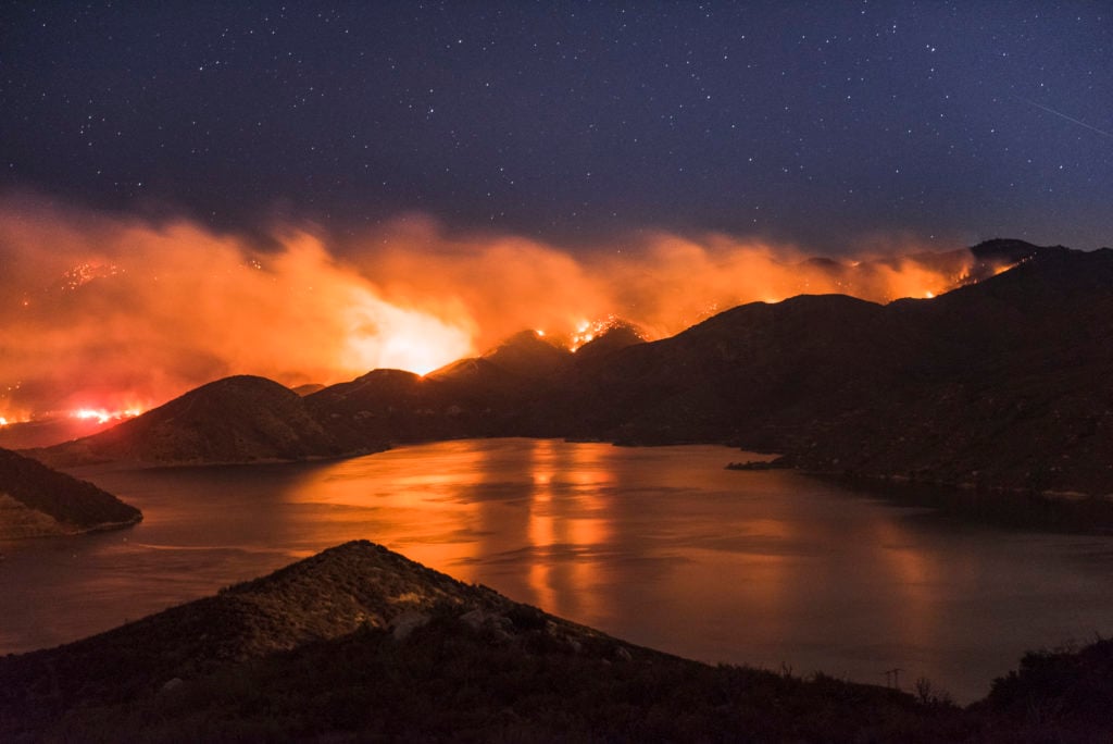 One of Jeff Frost's photos for California on Fire. Photo courtesy of the artist.