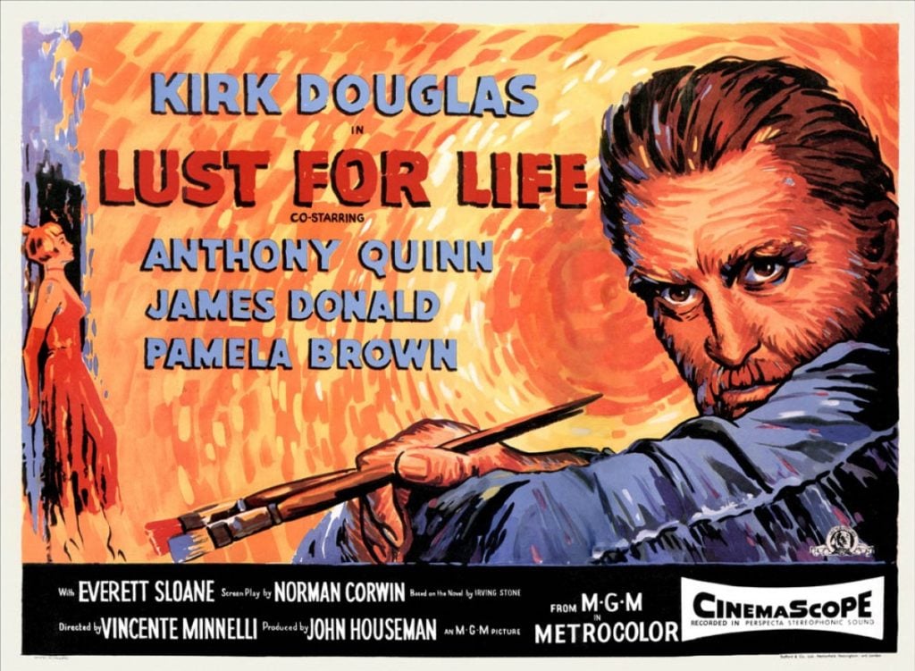 Poster for <em>Lust for Life</em> (1956).