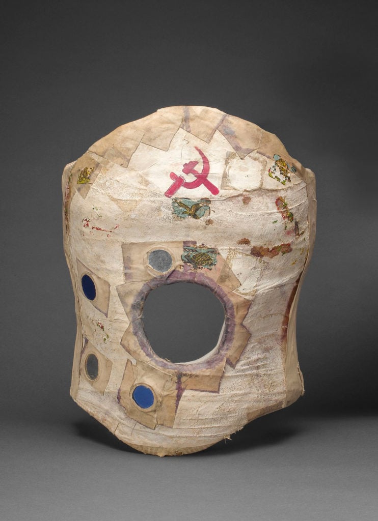 Plaster corset, painted and decorated by Frida Kahlo, Museo Frida Kahlo. ©Diego Rivera and Frida Kahlo Archives, Banco de México, Fiduciary of the Trust of the Diego Rivera and Frida Kahlo Museums