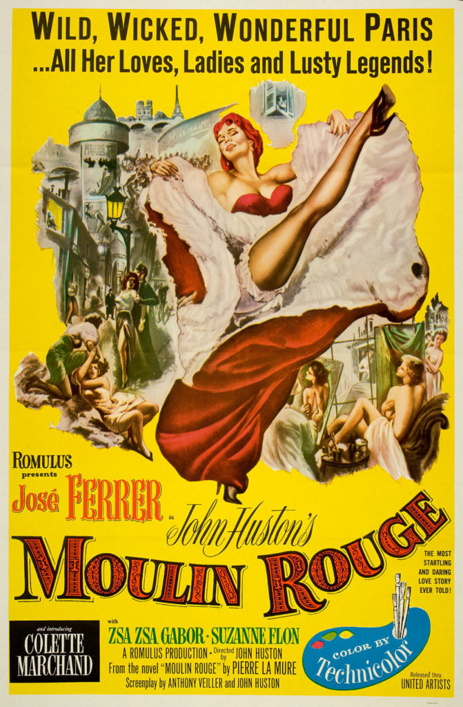 Poster for <em>Moulin Rouge</em> (1952).