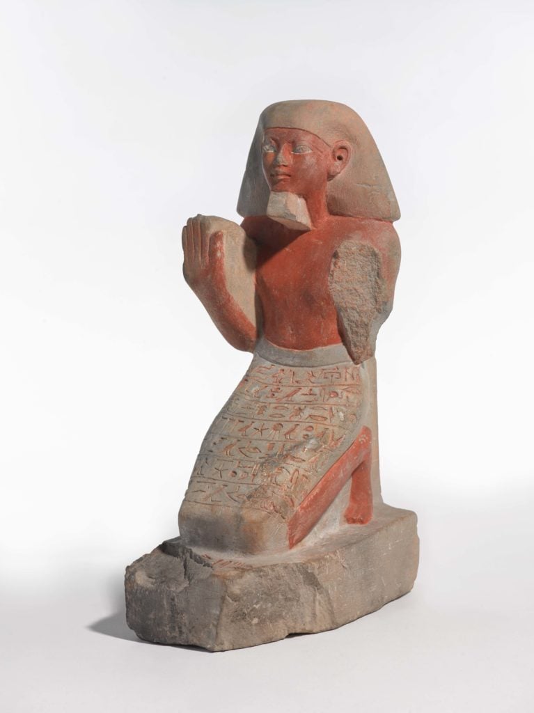 Scribe and Treasurer, Sety. New Kingdom, Dynasty 18, reign of Thutmose III, circa 1479-1458 BC from Egypt. Photo courtesy of the Brooklyn Museum, Charles Edwin Wilbour Fund.