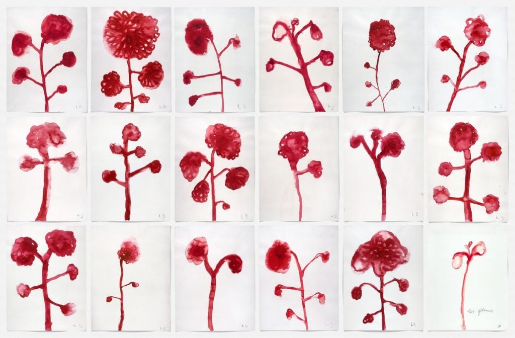Louise Bourgeois, Les Fleurs, 2009. Courtesy of Hauser & Wirth. 