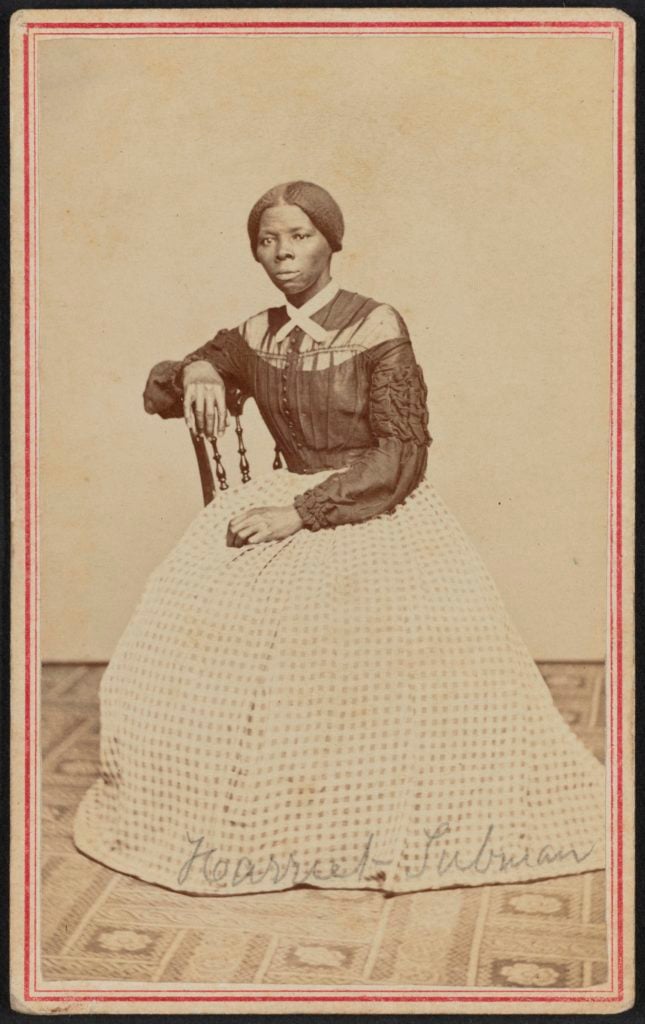 Harriet Tubman. Photo courtesy of the collection of the National Museum of African American History and Culture shared with the Library of Congress.