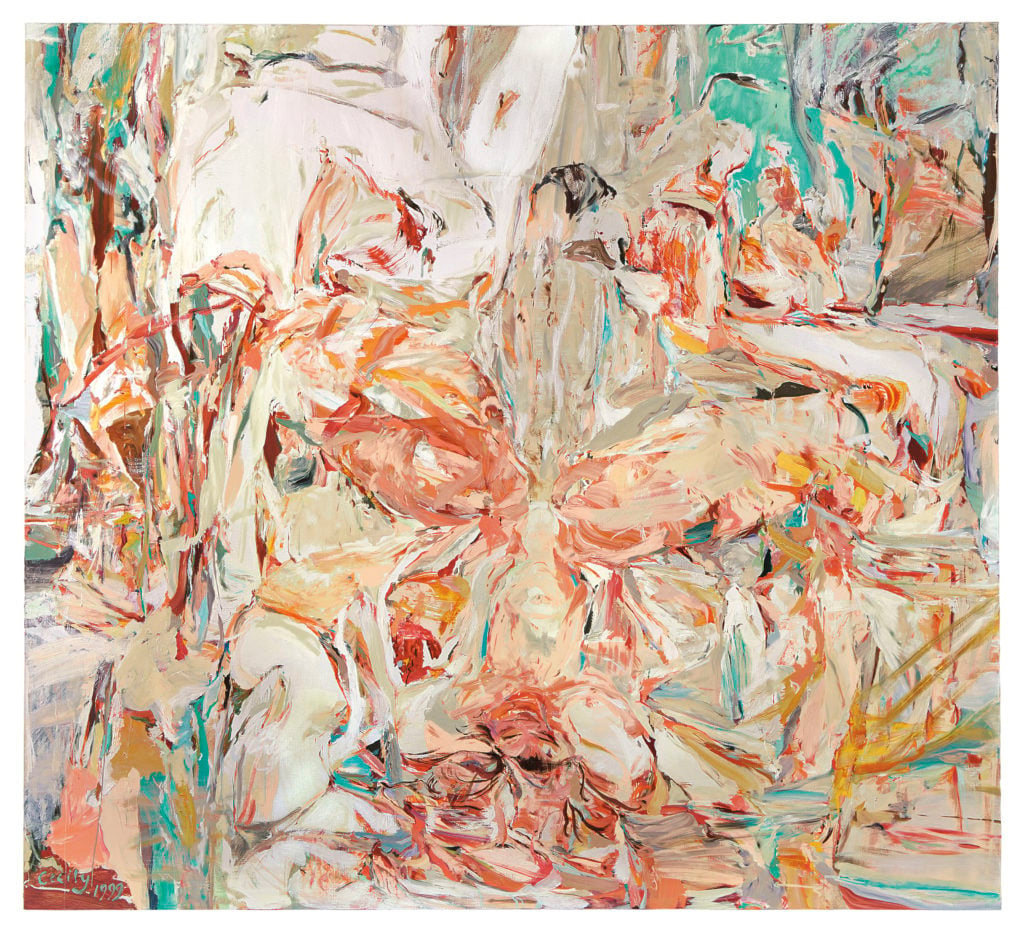 Cecily Brown, <i>Night Passage</i> (1999). Courtesy of Christie's Images Ltd. 