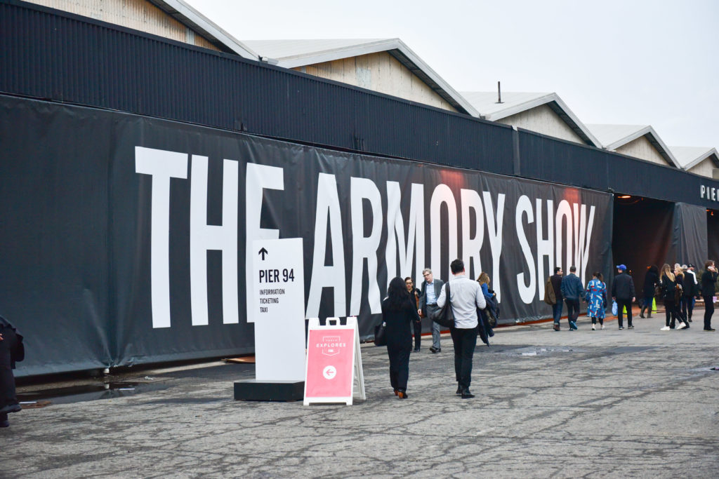 The Armory Show in 2017 in New York. Photo by Sean Zanni ©Patrick McMullan.