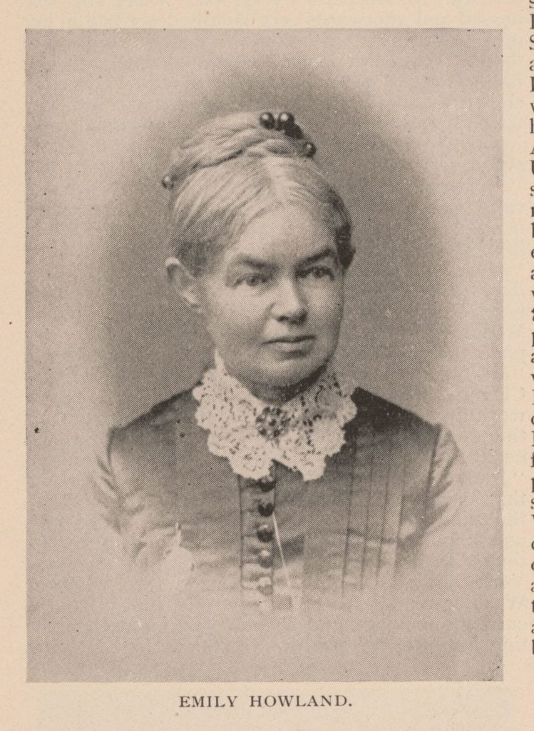 Emily Howland. Photo courtesy of the Library of Congress Prints and Photographs Division.