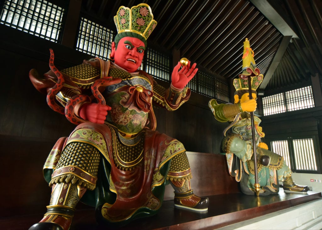 Statues at Tsz Shan Monastery in Hong Kong. Photo by Franke Tsang/South China Morning Post/Getty Images.