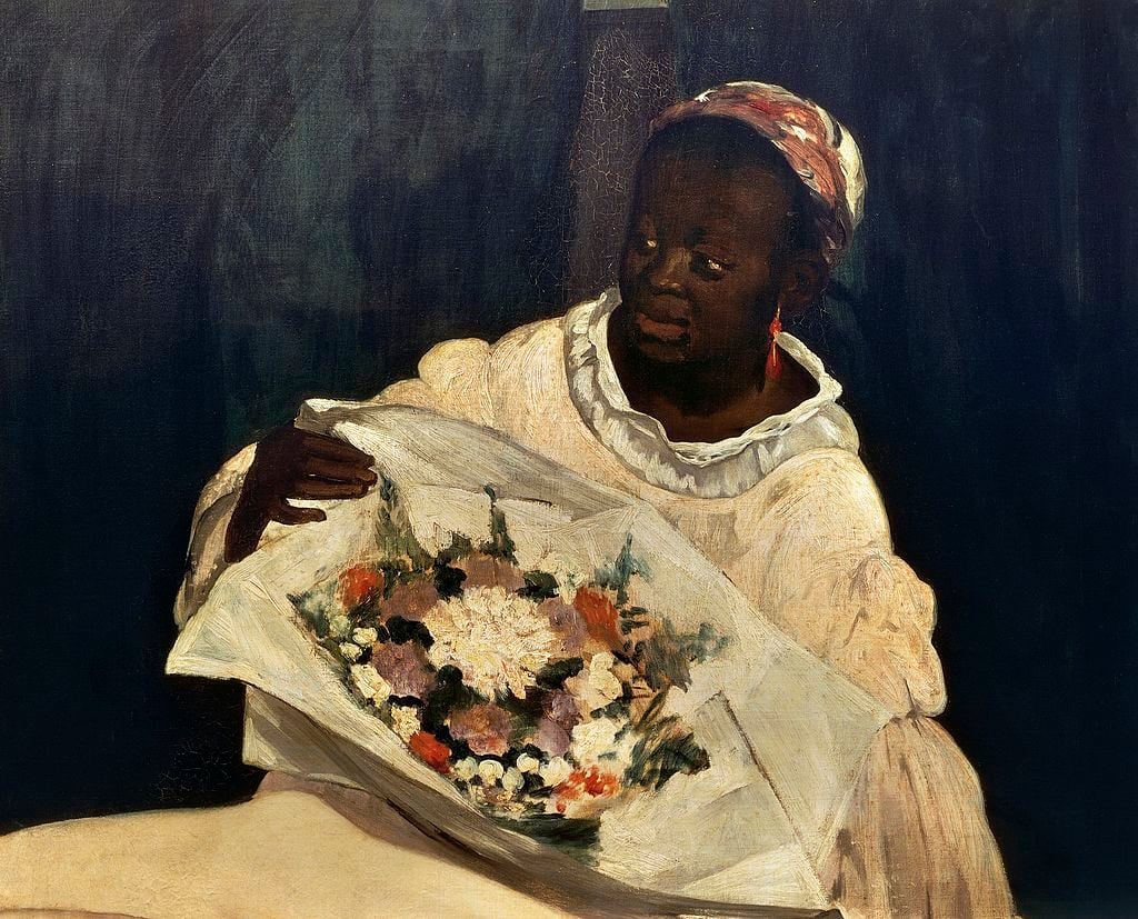 Olympia (1863) by Edouard Manet.Photo by DeAgostini/Getty Images.