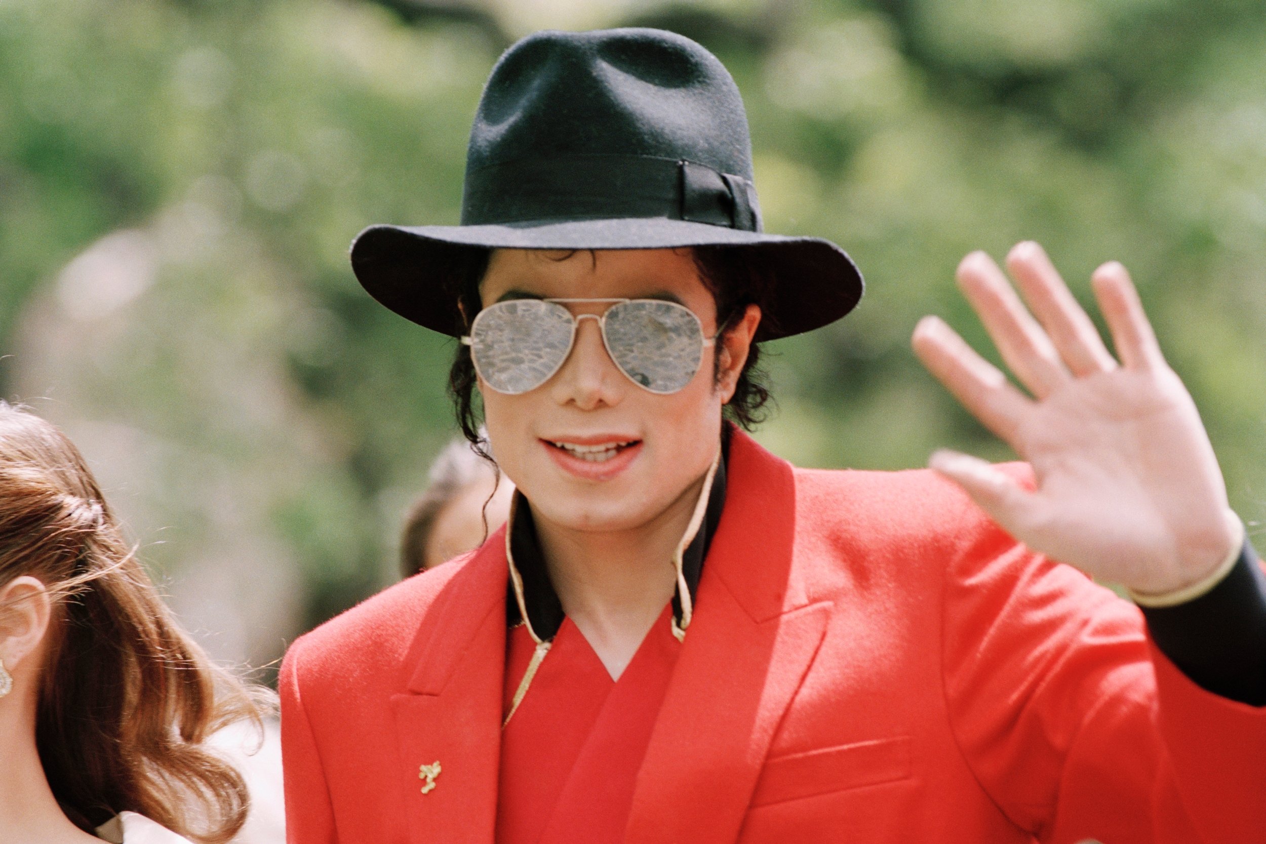 Майкл Джексон в шляпе