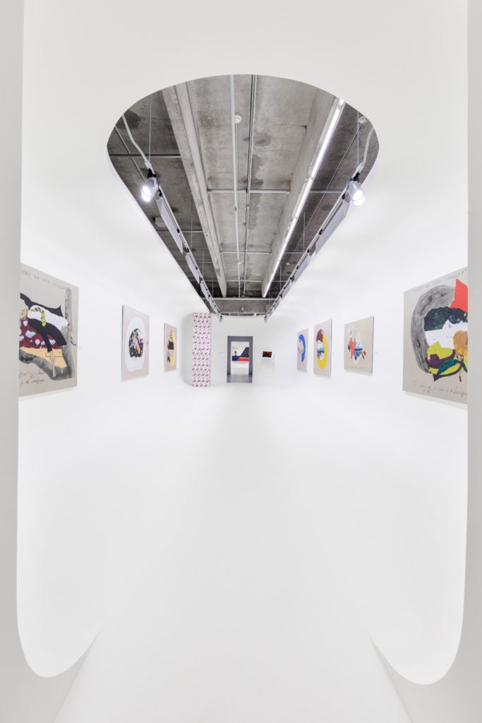 Pavel Pepperstein, installation view of "The Human as a Frame for the Landscape," Garage Museum of Contemporary Art. Photo: Ivan Erofeev © Garage Museum of Contemporary Art.
