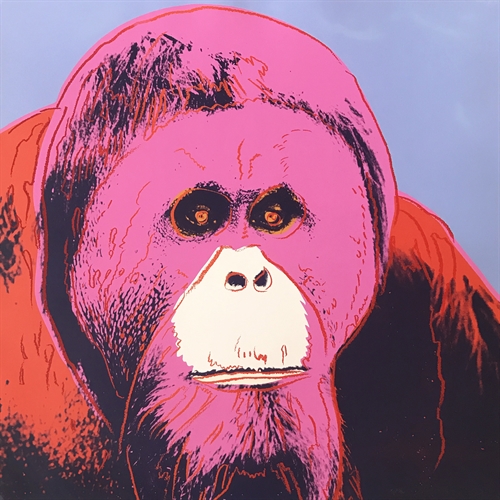 Andy Warhol, Orangutan (1983). Estimate $50,000–70,000