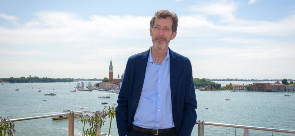 Ralph Rugoff in Venice. Photo courtesy of the Venice Biennale.