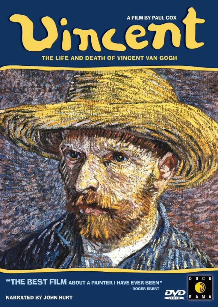 Cover of <em>Vincent: The Life and Death of Vincent Van Gogh</em> (1987).