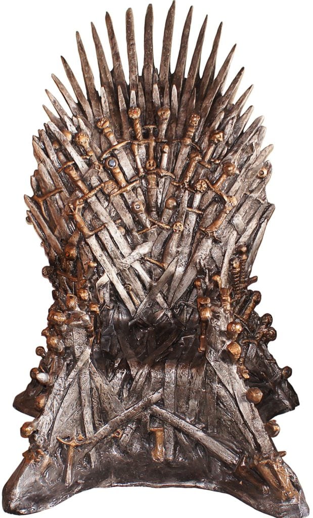 Anonymous, An Enormous Exact Replica Iron Throne Related to 