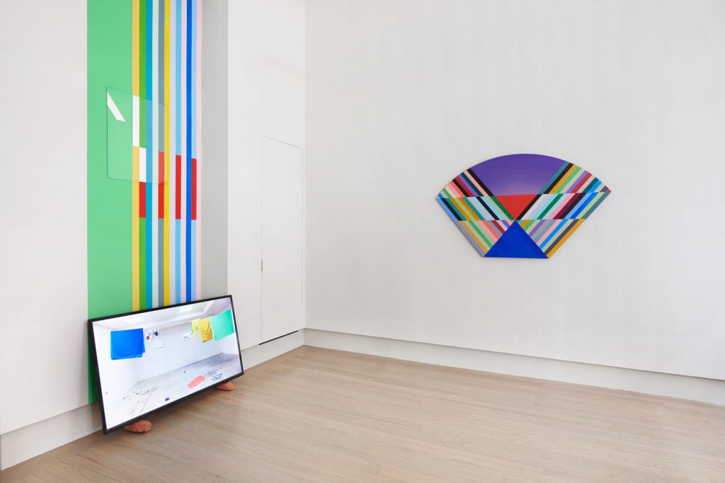 Installation view Anton Ginzburg: VIEWs, 2019. Courtesy Helwaser Gallery. 