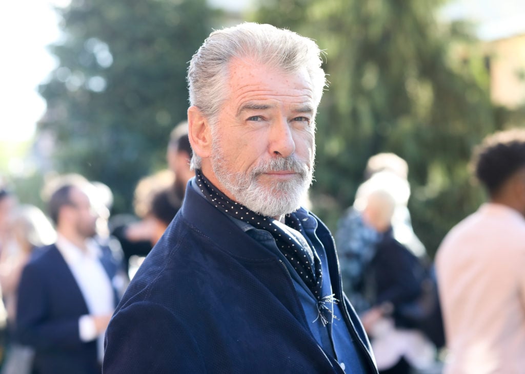 Pierce Brosnan at the Pioneer Works Village Fete. Photo courtesy of BFA.