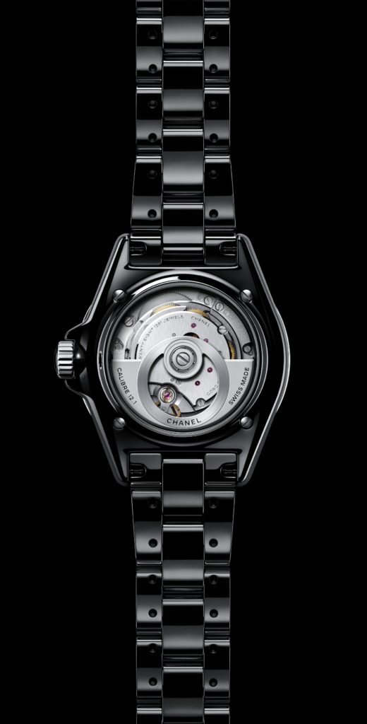 The Calibre 2.1 movement produced by Kenissi for Chanel. Courtesy of Chanel.