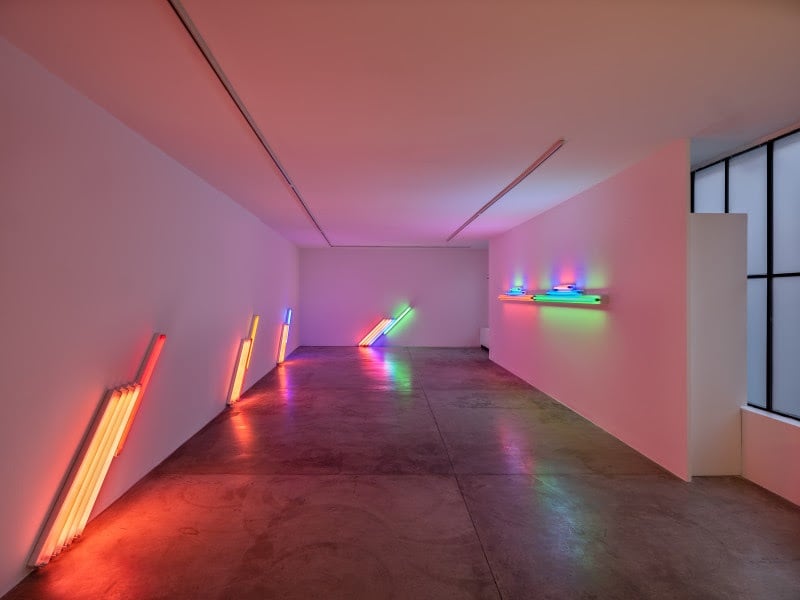Cardi Gallery has collaborated with the Dan Flavin Estate for their latest exhibition. 
