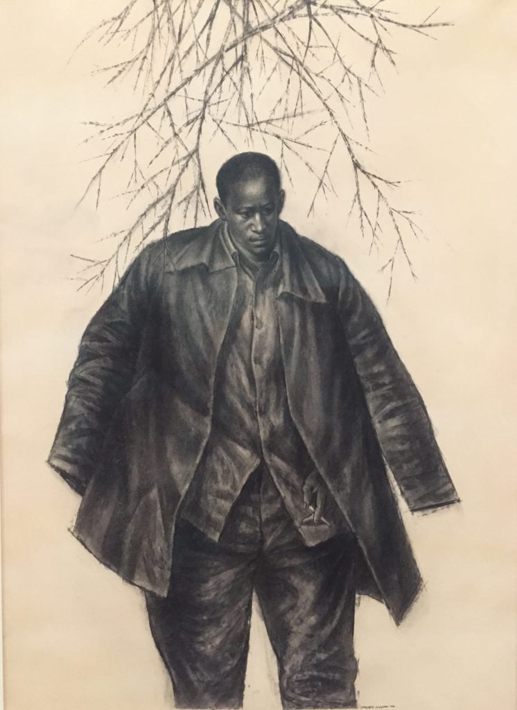 Charles White, J’Accuse! No. 5 (1966). Photo courtesy Colony Little.