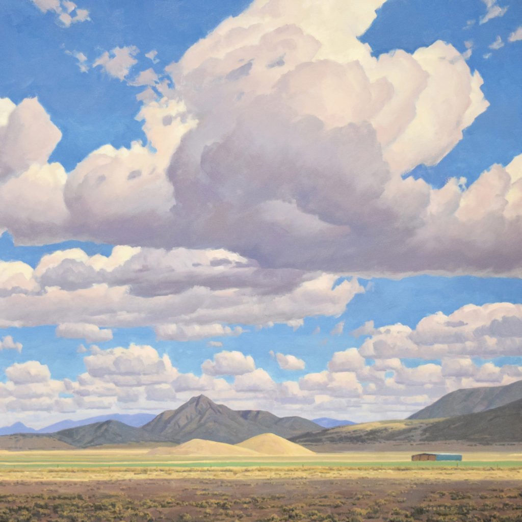 David Meikle, Afternoon Clouds. Courtesy Mark Sublette Medicine Man Gallery.