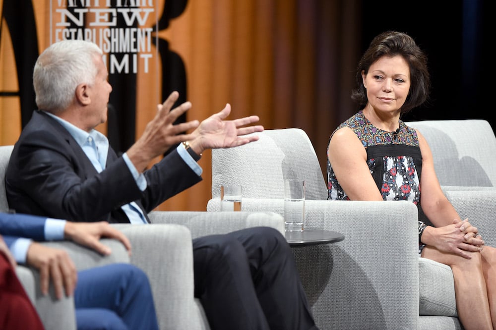 Gagosian speaks onstage during the Vanity Fair New Establishment Summit at Yerba Buena Center for the Arts on October 20, 2016 in San Francisco, California.
