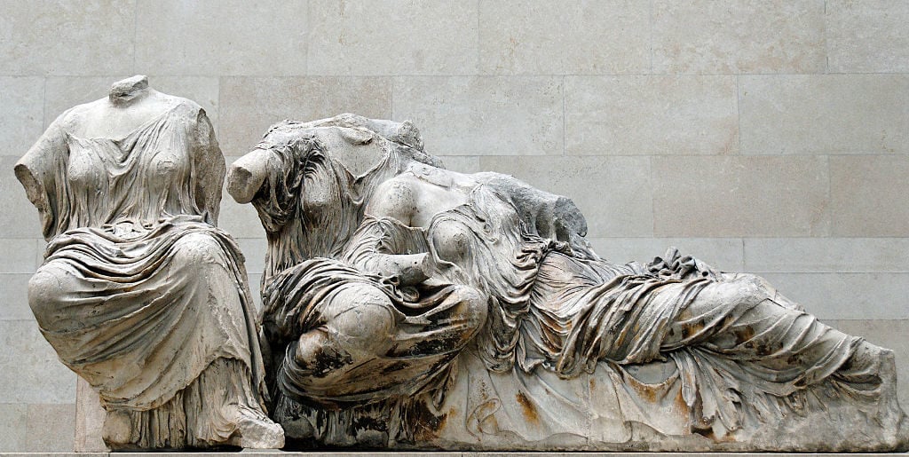 Part of the Parthenon Marbles at the British Museum. Photo by VCG Wilson/Corbis via Getty Images.