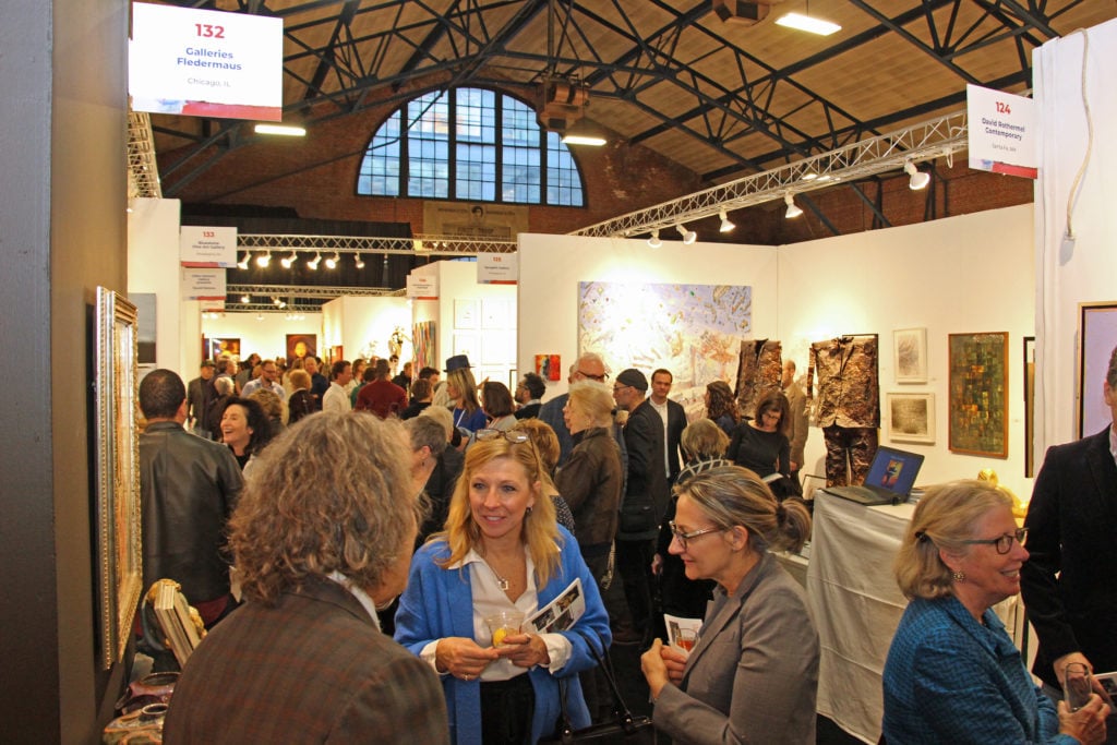 Over 4,000 people attended the first edition of the Philadelphia Fine Art Fair, April 2–5, 2019. Courtesy of Philadelphia Fine Art Fair. 