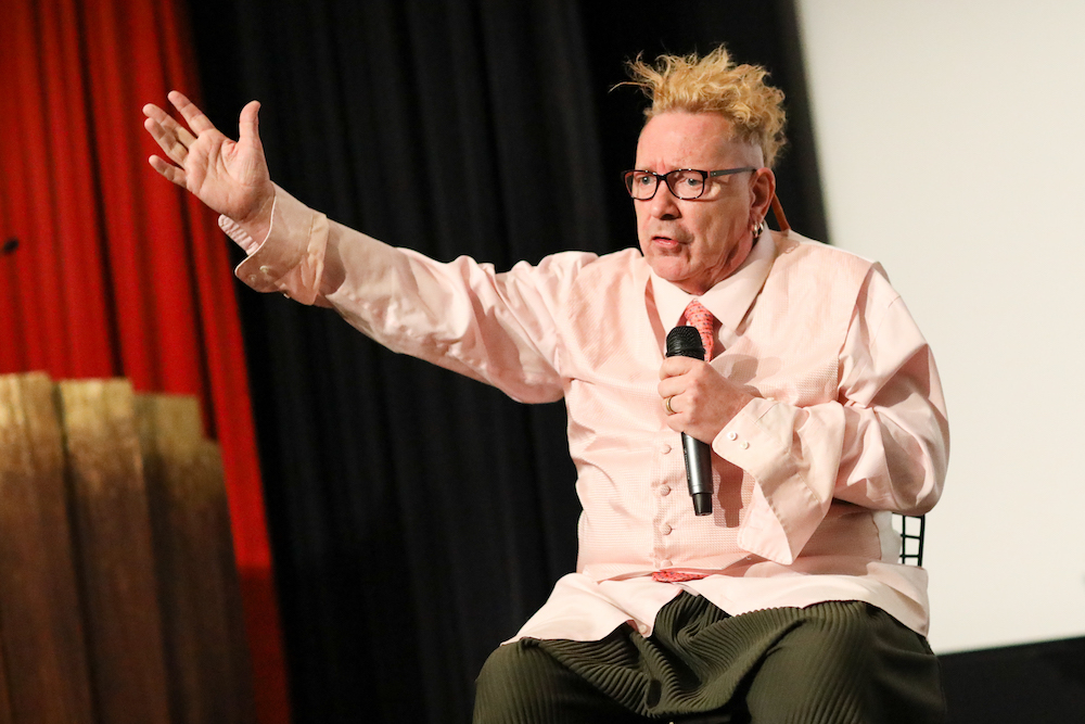 John Lydon at the Museum of Arts and Design in New York. Photo by Neil Rasmus/BFA.com