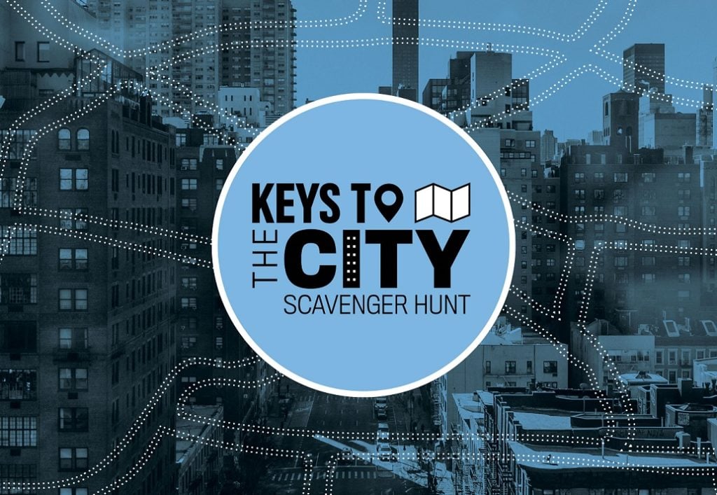 “Keys to the City: The Ultimate New York City Scavenger Hunt” from the Museum of the City of New York.