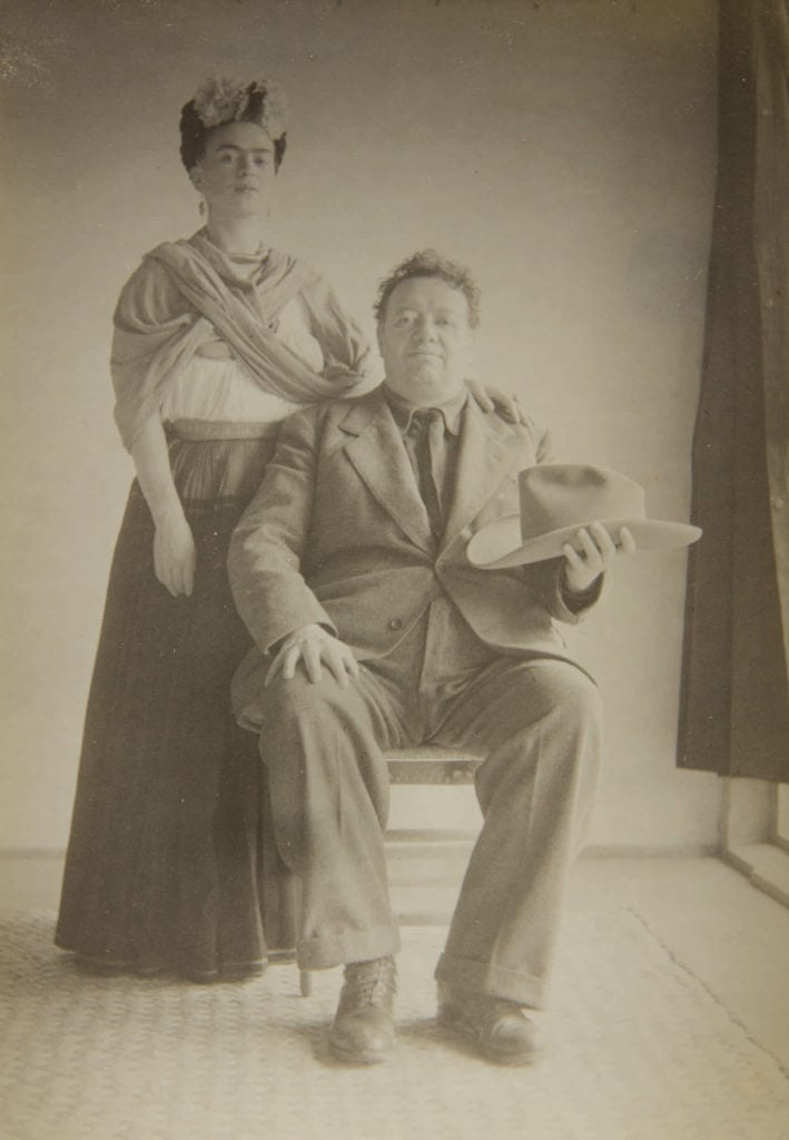 Frida Kahlo and Diego Rivera (1925–1946). Courtesy of Sotheby's.