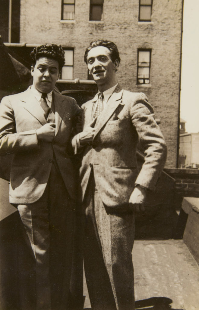 Nikolas Muray (left) and Miguel Covarrubias (1925–1946). Courtesy of Sotheby's.