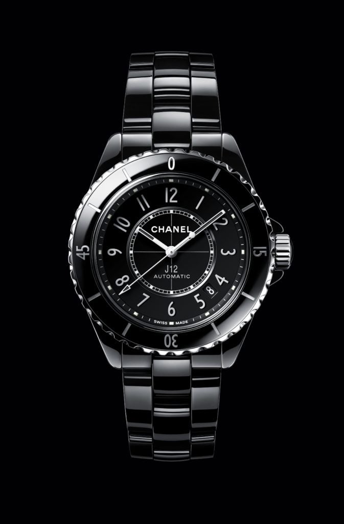 The new J12 watch. Courtesy of Chanel. 
