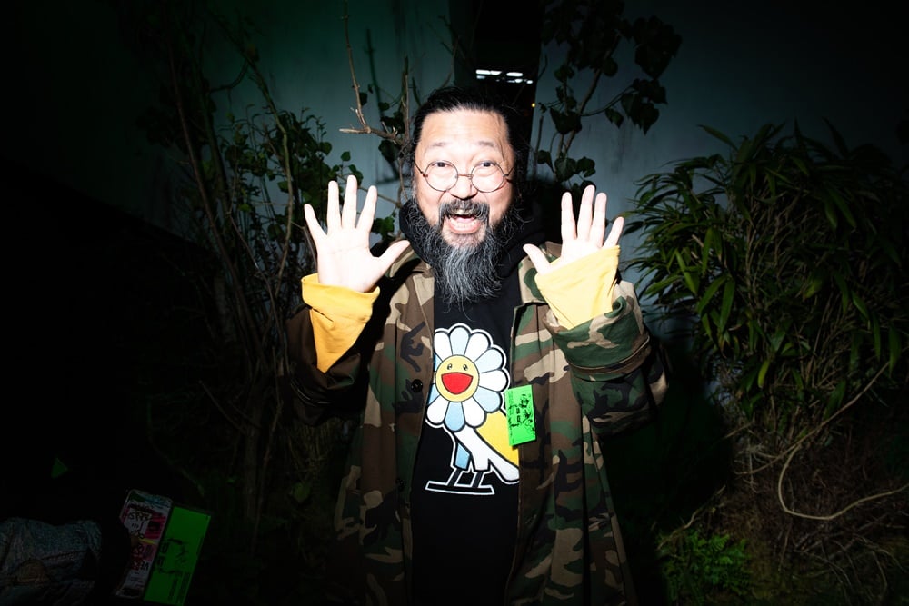 PARIS, FRANCE - JANUARY 16: Takashi Murakami attends the Off-White Menswear Fall/Winter 2019-2020 show as part of Paris Fashion Week on January 16, 2019 in Paris, France. (Photo by Victor Boyko/WireImage)