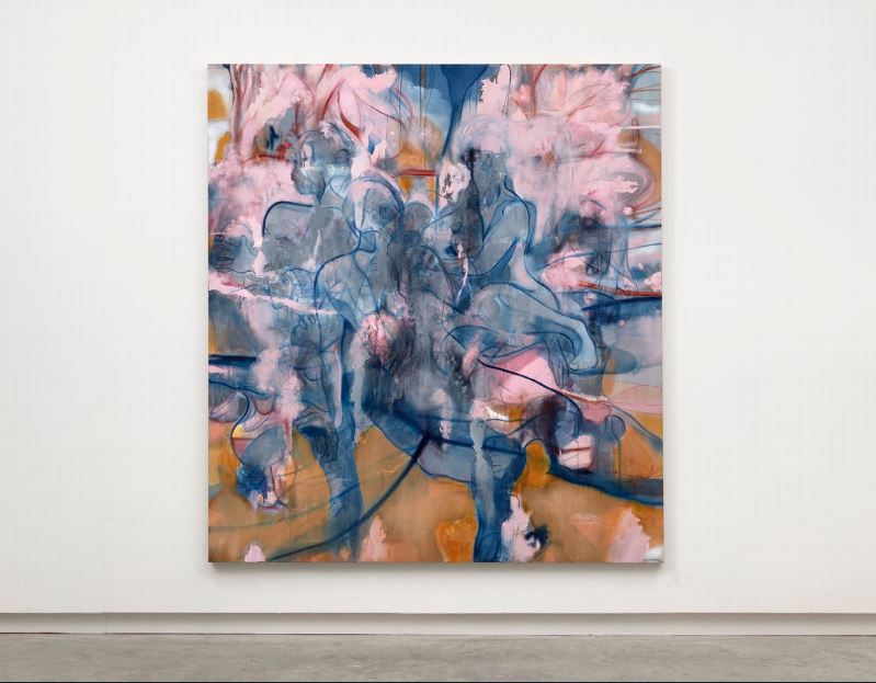 Nigel Cooke, Blossom Shade (2019). Courtesy Buchmann Galerie.