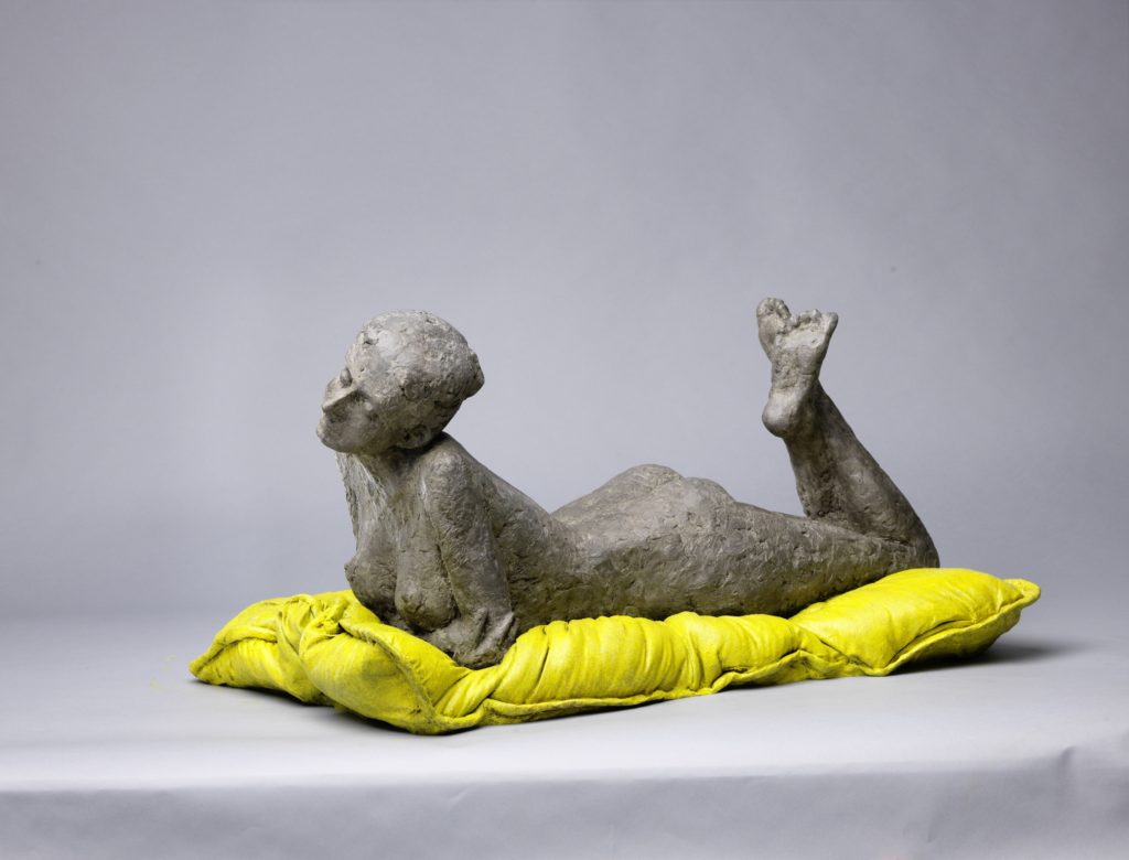 Susanne Kraisser, <i>Yellow makes happy </i> (2019). Courtesy of the artist and Galerie Koch. 