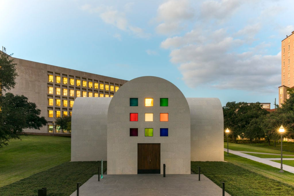 Ellsworth Kelly's Austin (2015) at the Blanton Museum of Art in Austin, Texas. ©2018 Ellsworth Kelly Foundation.