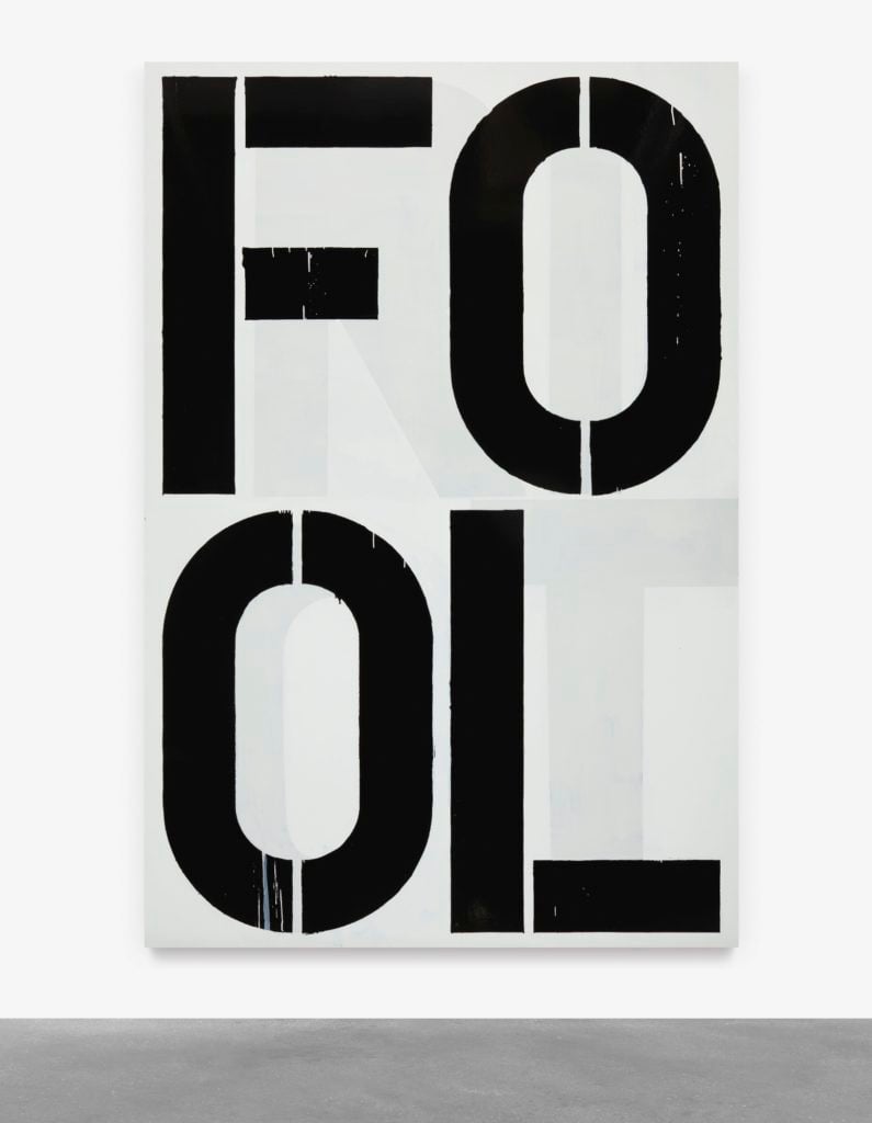 Christopher Wool, Untitled, 1990. Courtesy of Sotheby's.