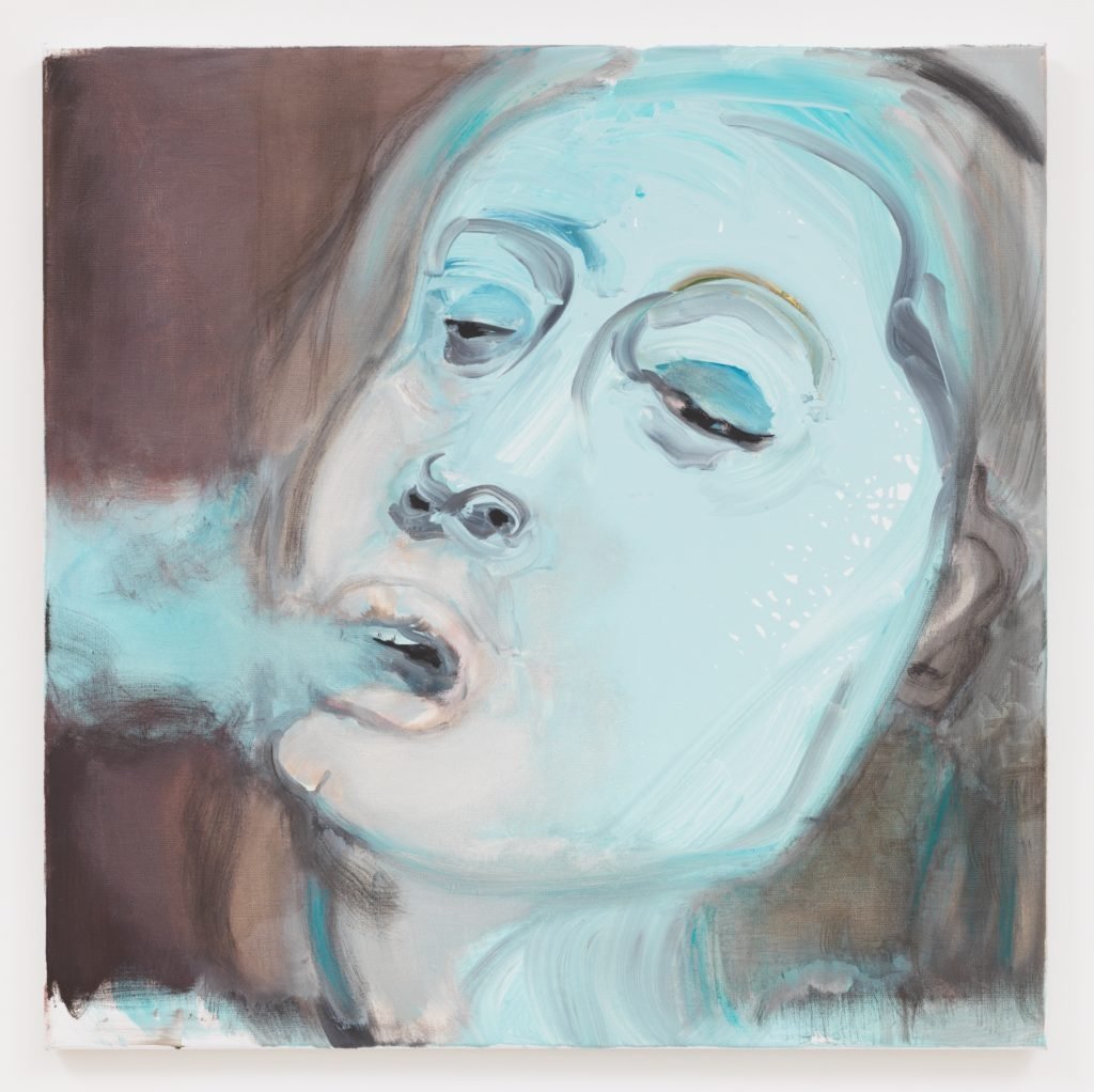 Marlene Dumas, Smoke (2018). © Marlene Dumas. Courtesy David Zwirner, NY/Hong Kong.